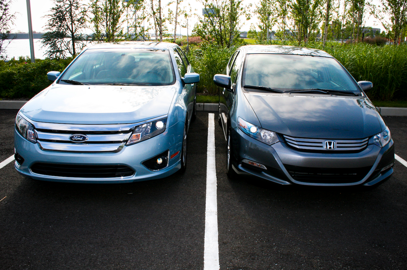 Illustration for article titled Hybrid Car Wars: Honda Insight Vs. Ford Fusion Hybrid